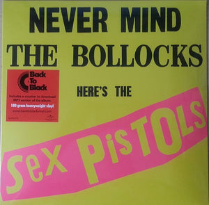 Sex Pistols "Never Mind The Bollocks" 180gm LP