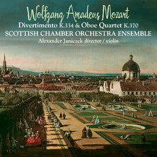 Scottish Chamber Orchestra "Mozart: Divertimento K.334 & Oboe Quartet K.370" SACD